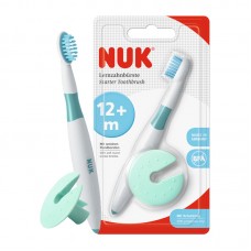 NUK Starter Toothbrush | Learner Toothbrush | 12 months+  | Made in Germany NUK Starter Toothbrush | Learner Toothbrush | 12 months+  | Made in Germany